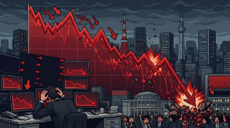 日経平均株価が暴落