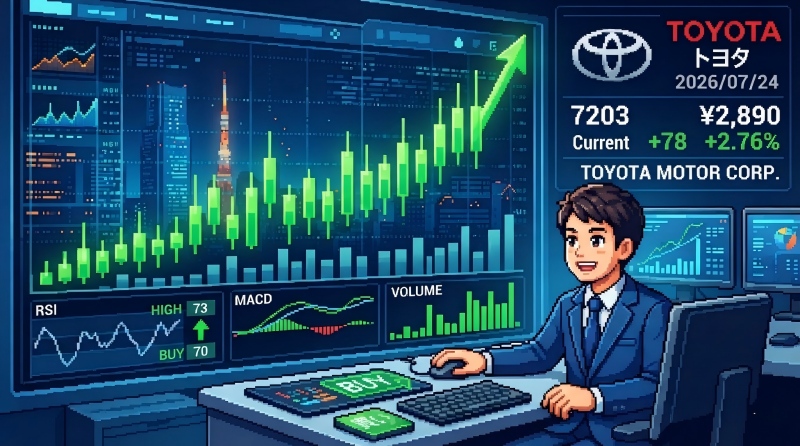 トヨタ株の買い時はいつ?株価3,000円目前で見る上昇余地と投資判断ポイント
